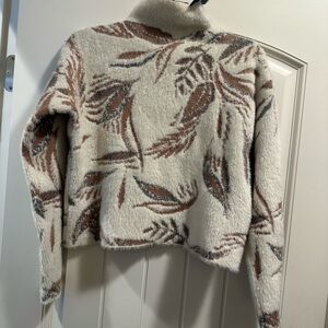 Women's Tahari Fuzzy Knit Patterned Sweater
